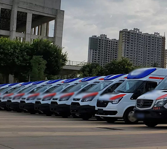 晋中服务车队展示