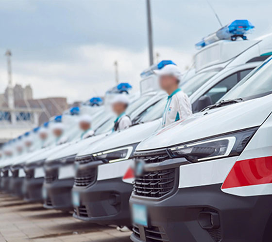 晋中服务车队展示